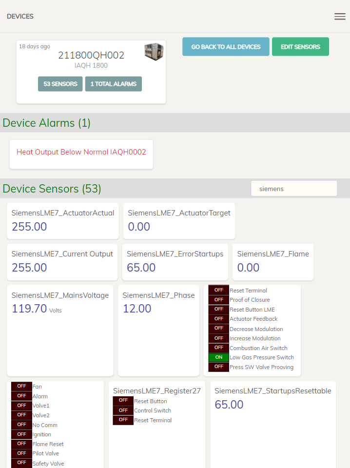 IOT mobile device data